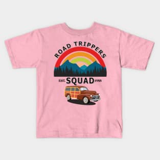 Road Trippers Squad, EST. 1955 Kids T-Shirt